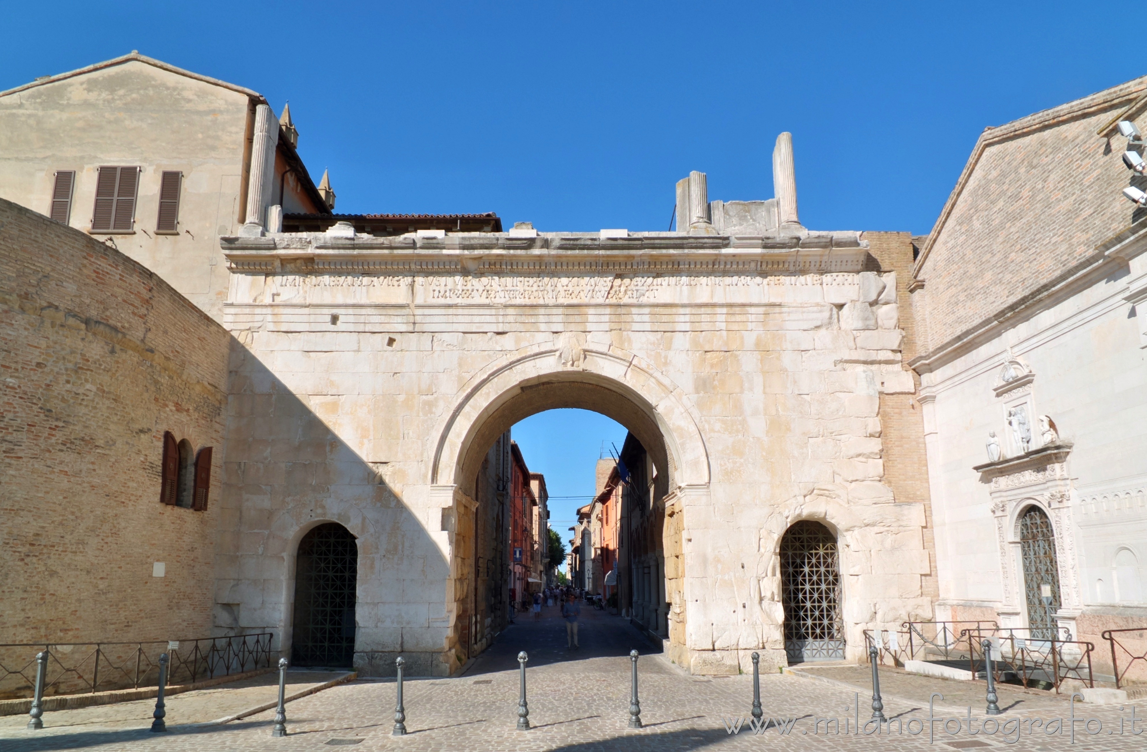 Fano (Pesaro e Urbino, Italy) - Arch of Augustus